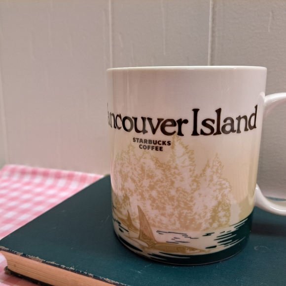 Starbucks Vancouver Island Mug - Cream and Green - Picture 3 of 7